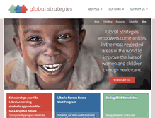Tablet Screenshot of globalstrategies.org
